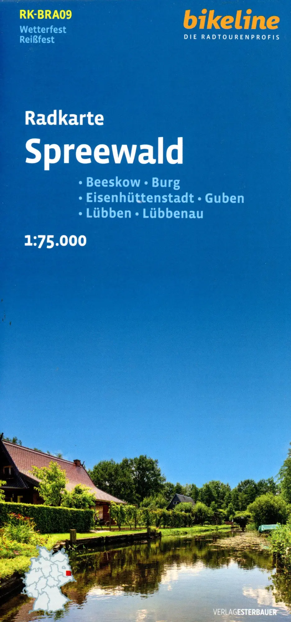 Cover: 9783711102461 | Radkarte Spreewald (RK-BRA09) | Esterbauer Verlag | (Land-)Karte