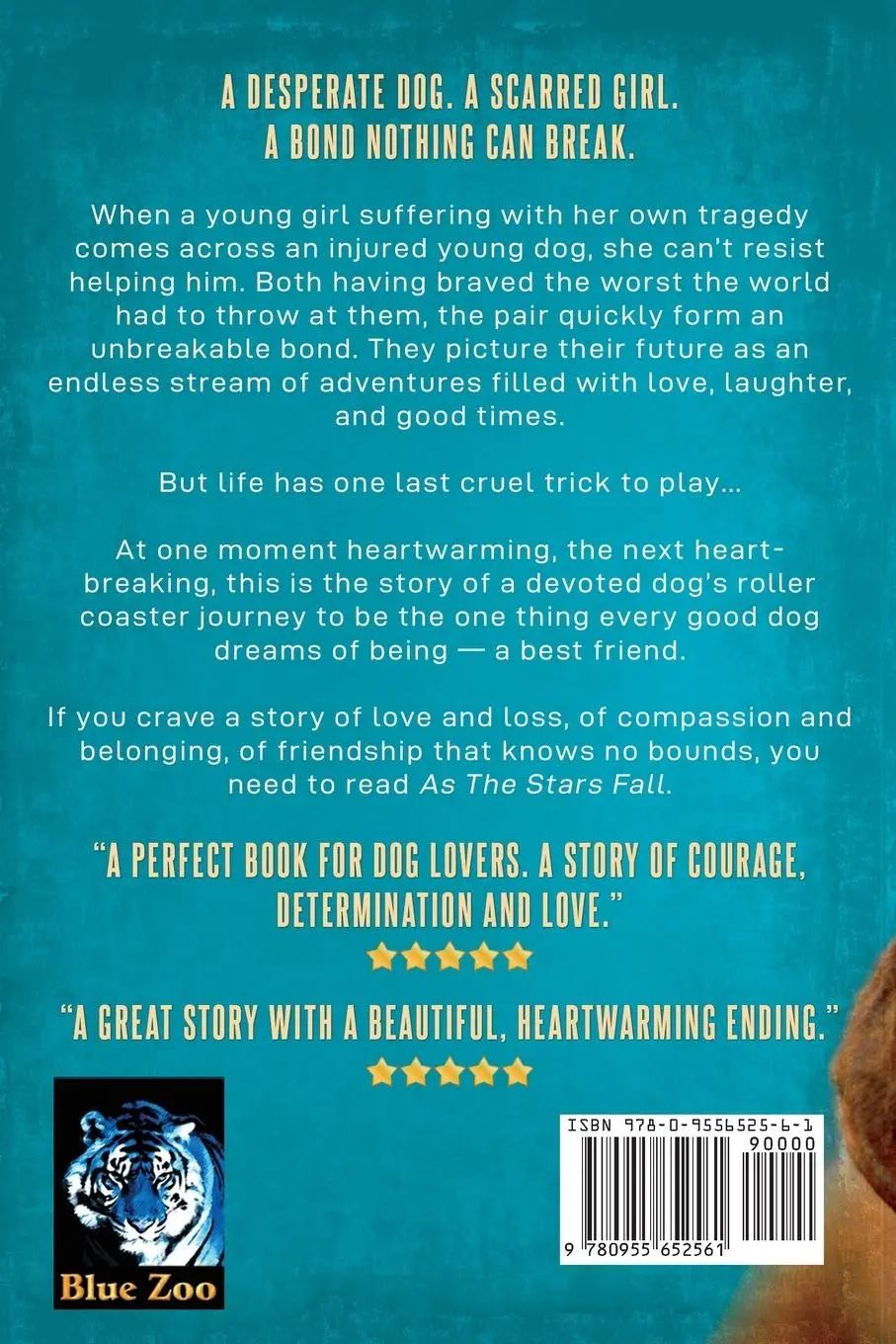 Rückseite: 9780955652561 | As The Stars Fall | A Heartwarming Dog Novel | Steve N Lee | Buch