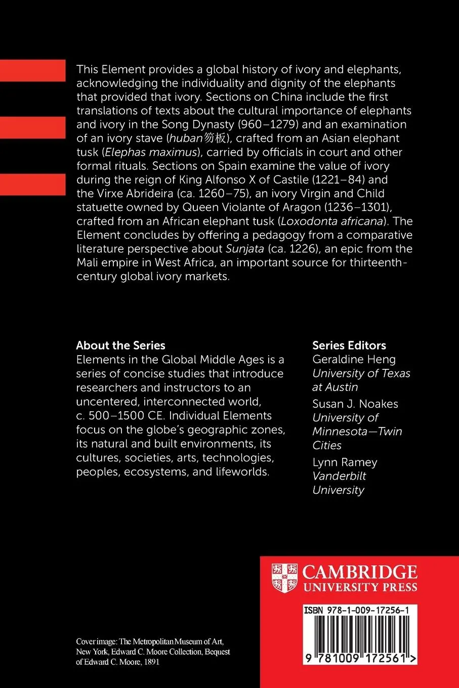 Rückseite: 9781009172561 | Elephants and Ivory in China and Spain | John Beusterien (u. a.)