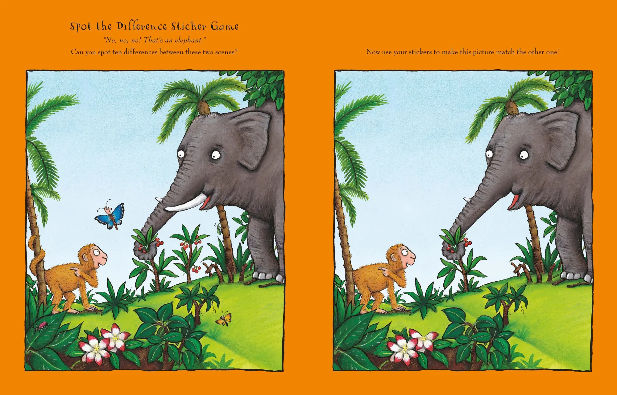 Bild: 9781509812561 | Monkey Puzzle Sticker Book | Julia Donaldson | Taschenbuch | Englisch