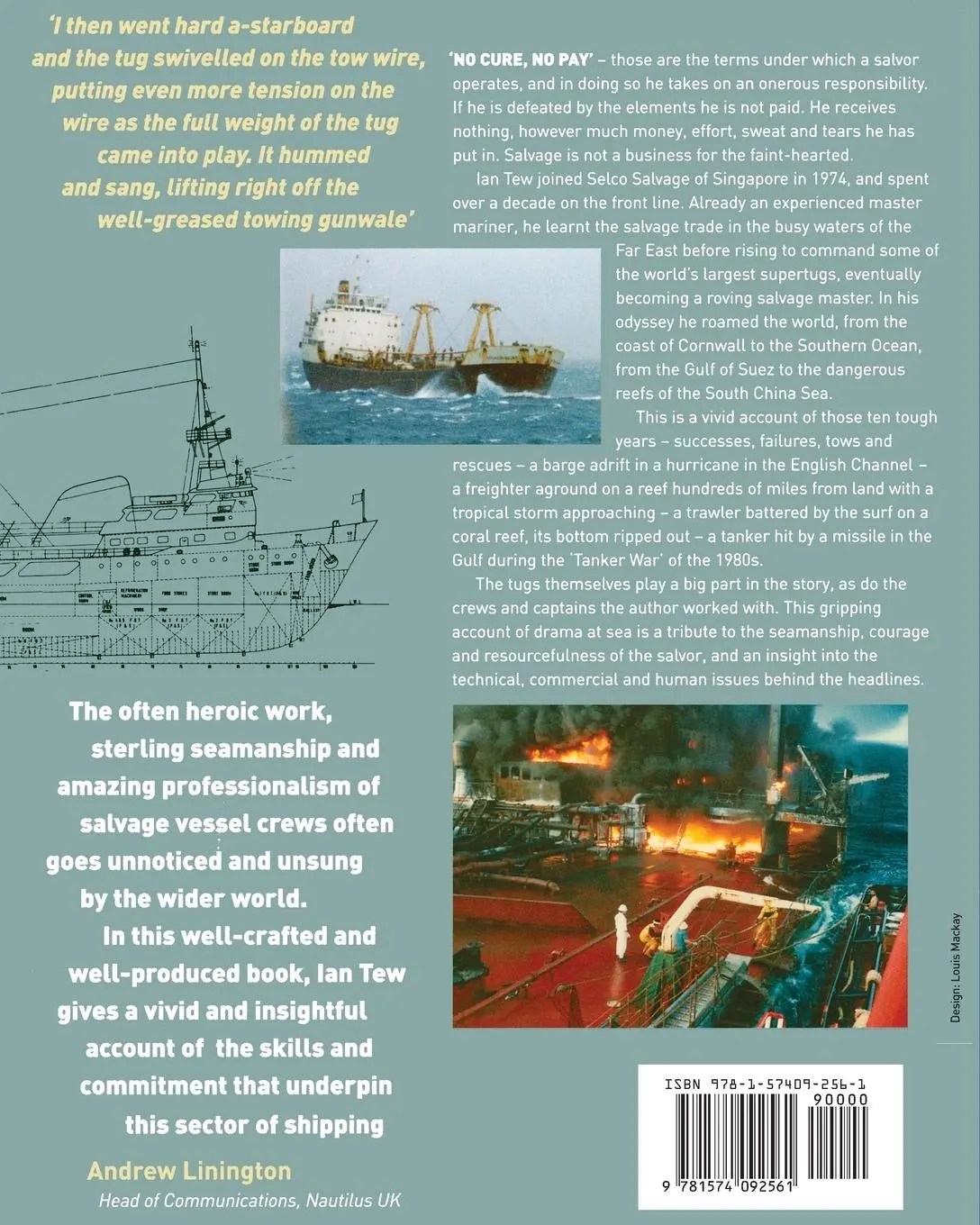 Rückseite: 9781574092561 | Salvage - A Personal Odyssey | Ian Tew | Taschenbuch | Englisch | 2007