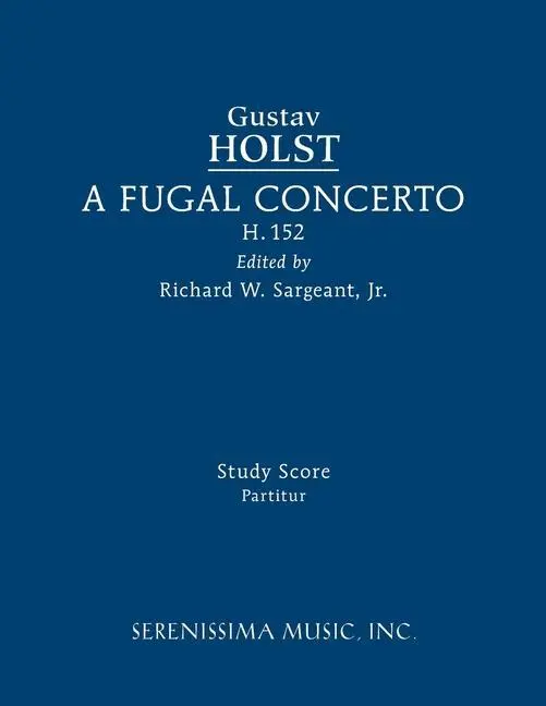 Cover: 9781608742561 | A Fugal Concerto, H.152: Study score | Gustav Holst | Taschenbuch