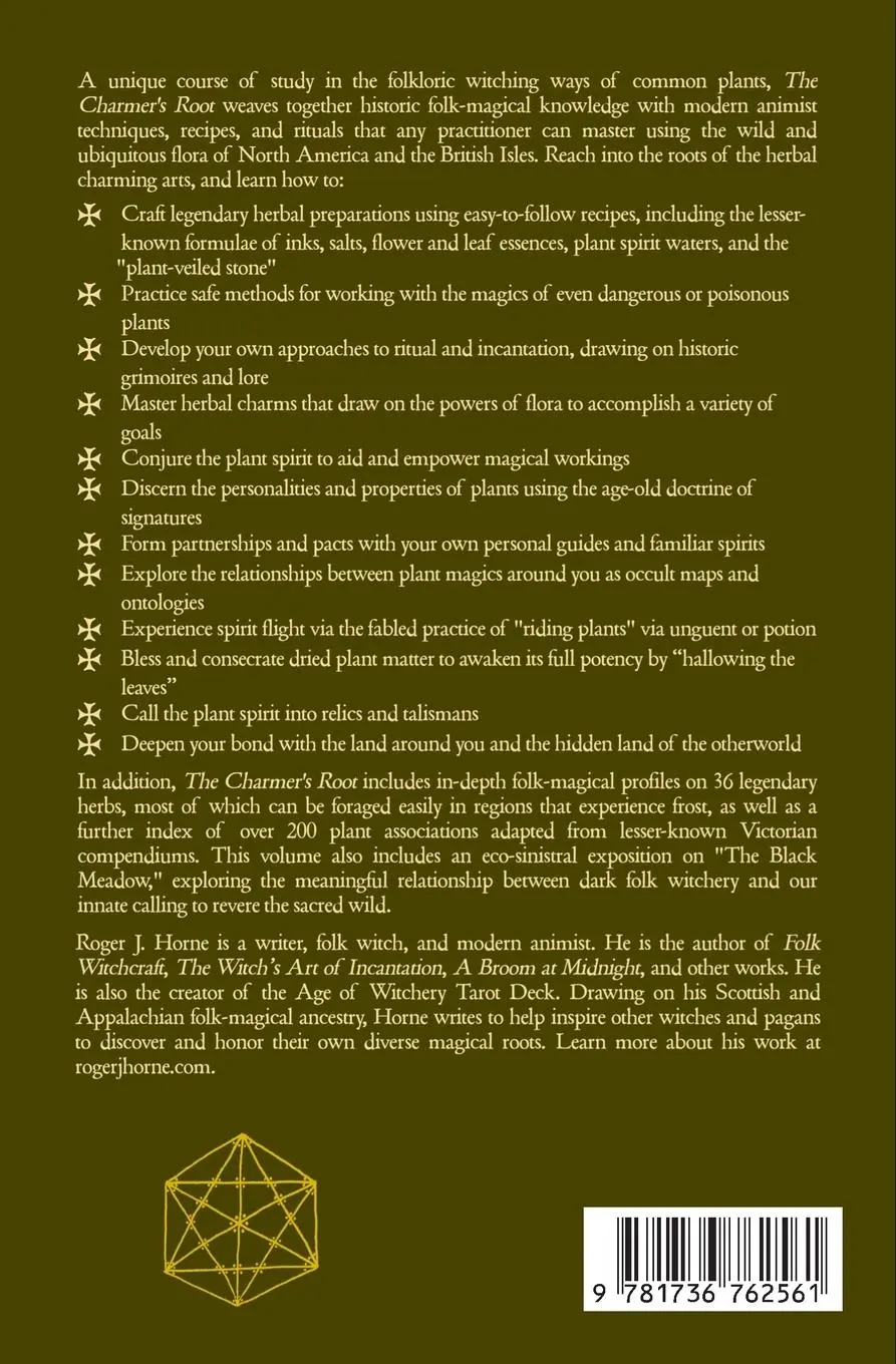 Rückseite: 9781736762561 | The Charmer's Root | Witching Ways with Common Flora | Roger J. Horne