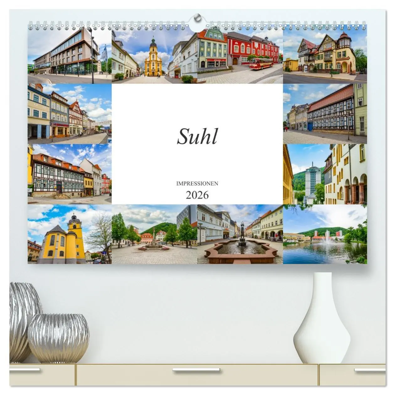 Cover: 9783457692561 | Suhl Impressionen (hochwertiger Premium Wandkalender 2026 DIN A2...
