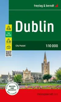 Cover: 9783707922561 | Dublin, Stadtplan 1:10.000, freytag &amp; berndt | Freytag &amp; Berndt | 2024