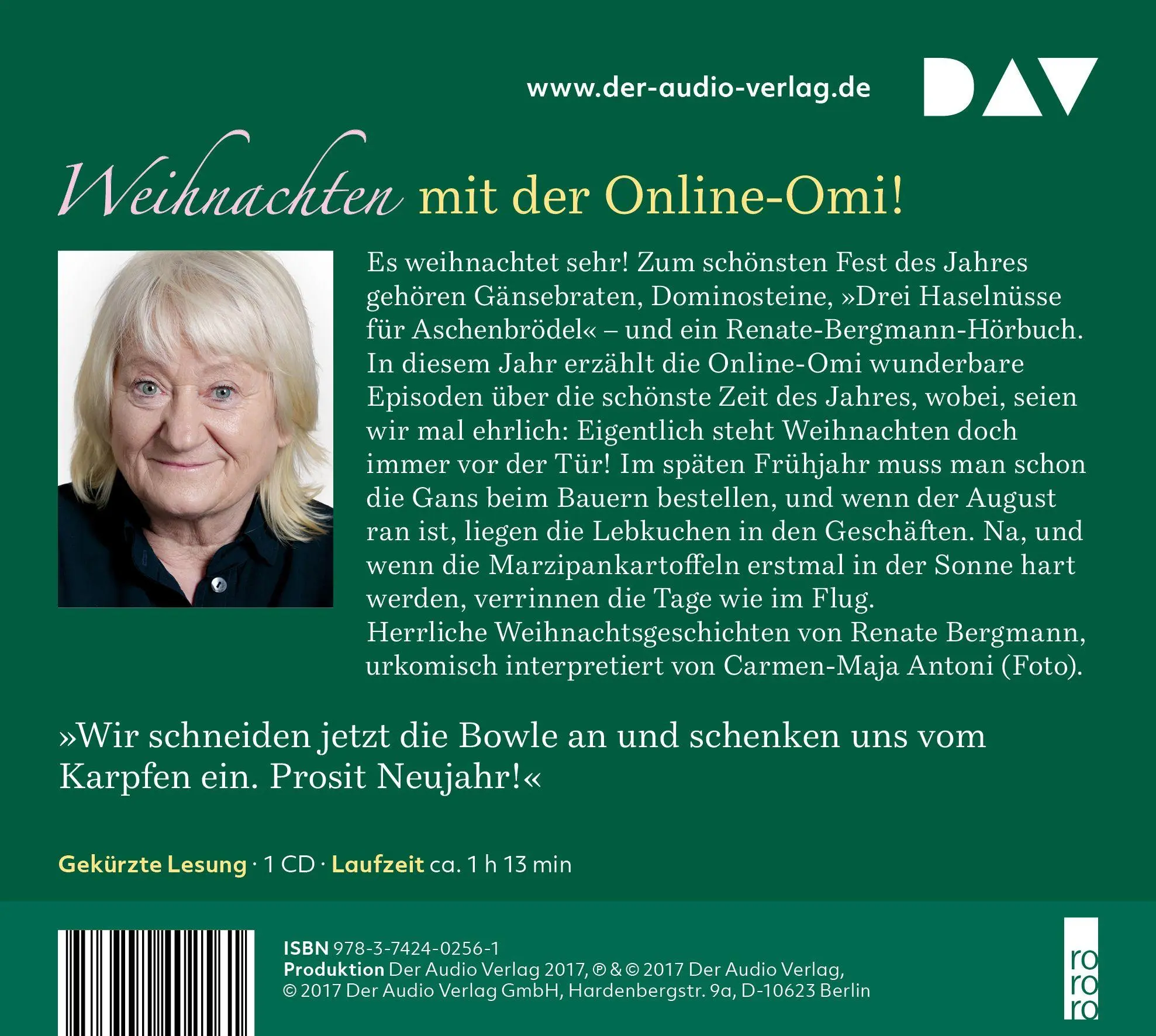 Rückseite: 9783742402561 | Ich seh den Baum noch fallen. Renate Bergmanns Weihnachtsabenteuer