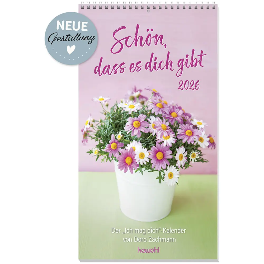 Cover: 9783754832561 | Schön, dass es dich gibt 2026 | Der "Ich mag Dich"-Kalender | Zachmann