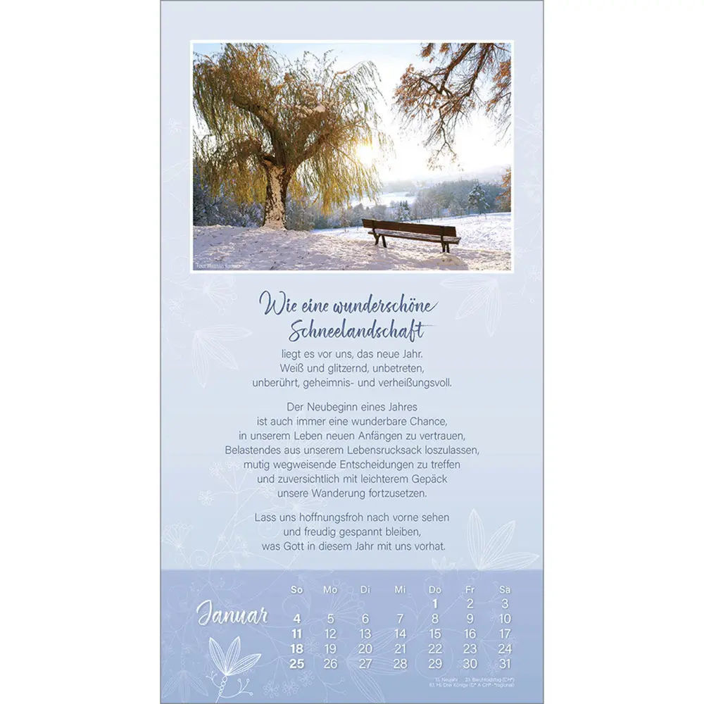 Bild: 9783754832561 | Schön, dass es dich gibt 2026 | Der "Ich mag Dich"-Kalender | Zachmann