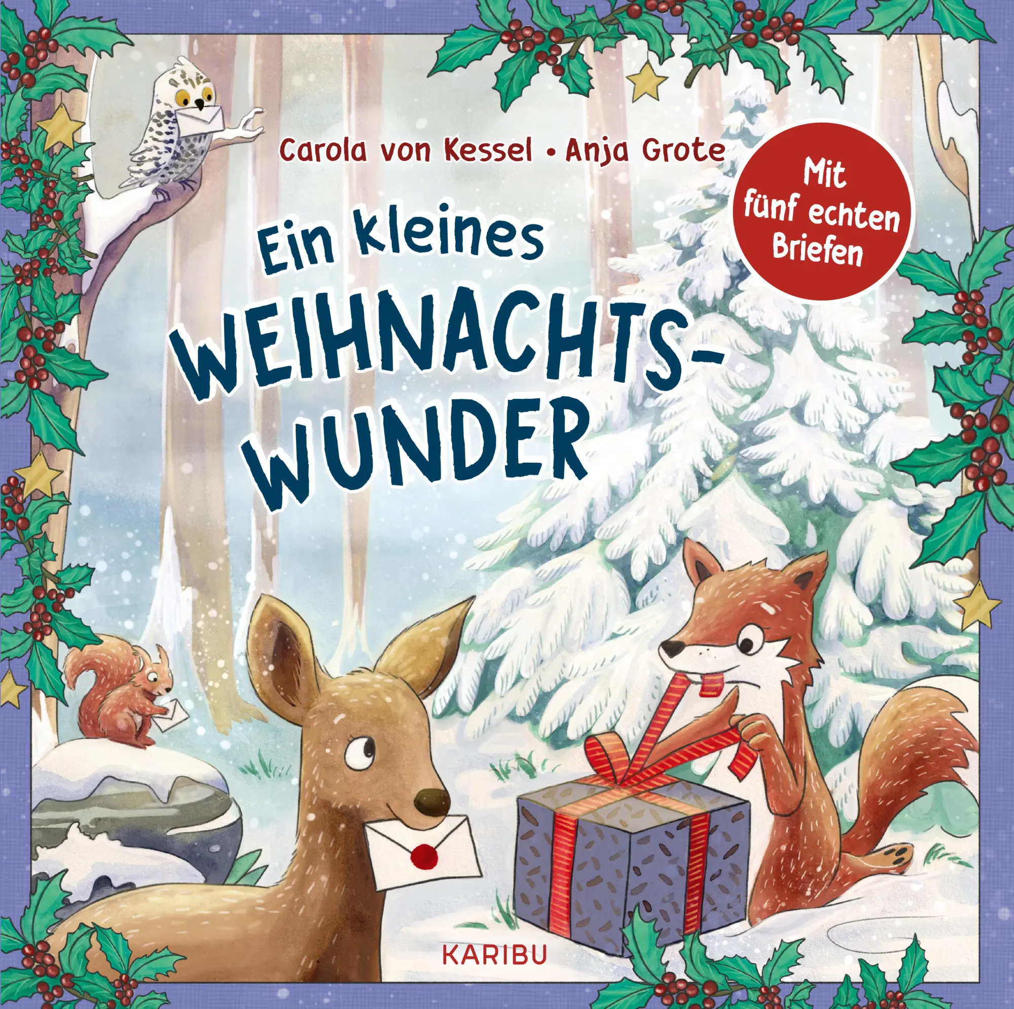 Cover: 9783961292561 | Ein kleines Weihnachtswunder - Mit fünf echten Briefen | Kessel | Buch