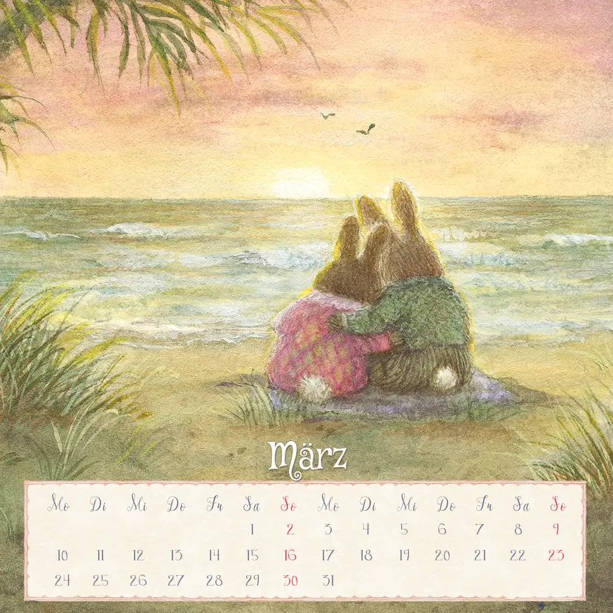 Bild: 9783963722561 | Daheim wohnt das Glück | Tischkalender 2026 | Susan Wheeler | Kalender