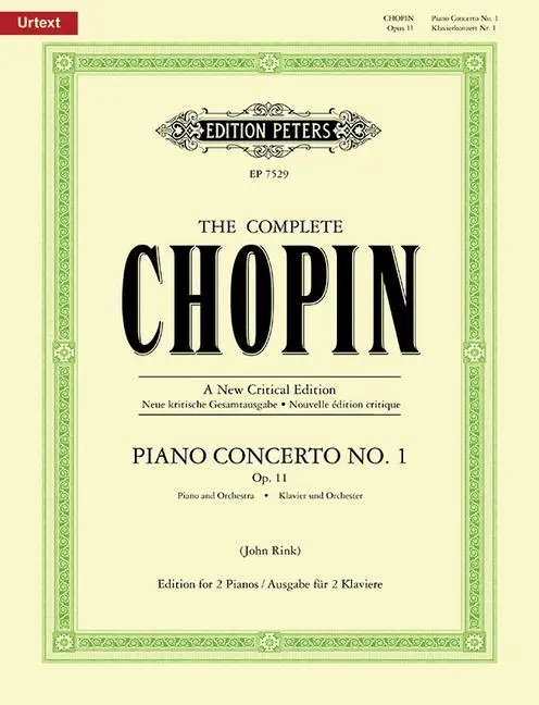 Cover: 9790577082561 | Piano Concerto No.1 Op.11 | Fryderyk Chopin (u. a.) | Taschenbuch