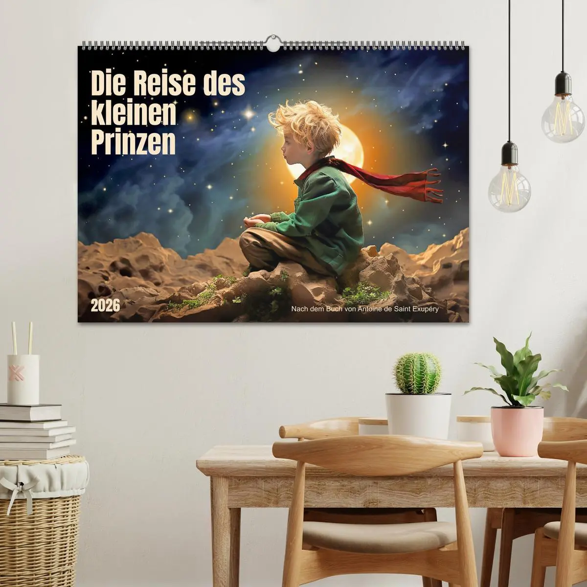 Bild: 9783457512661 | Die Reise des kleinen Prinzen (Wandkalender 2026 DIN A2 quer),...