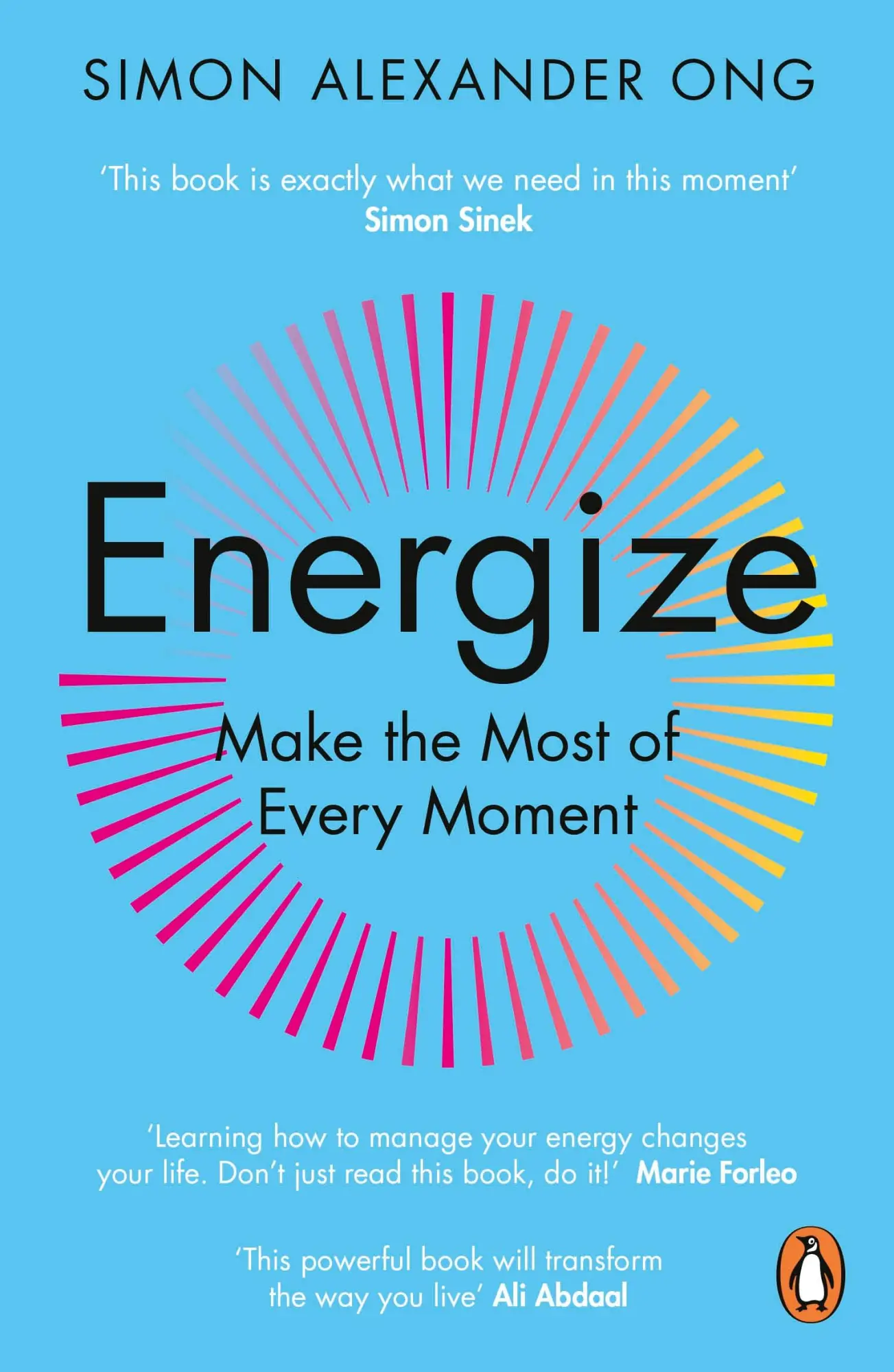 Cover: 9780241502761 | Energize | Make the Most of Every Moment | Simon Alexander Ong | Buch