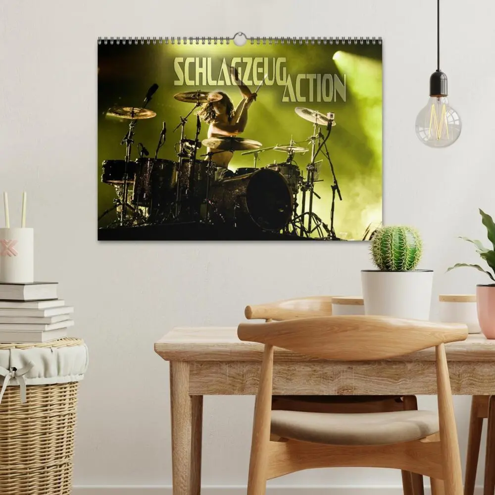 Bild: 9783435272761 | Schlagzeug Action (Wandkalender 2025 DIN A3 quer), CALVENDO...
