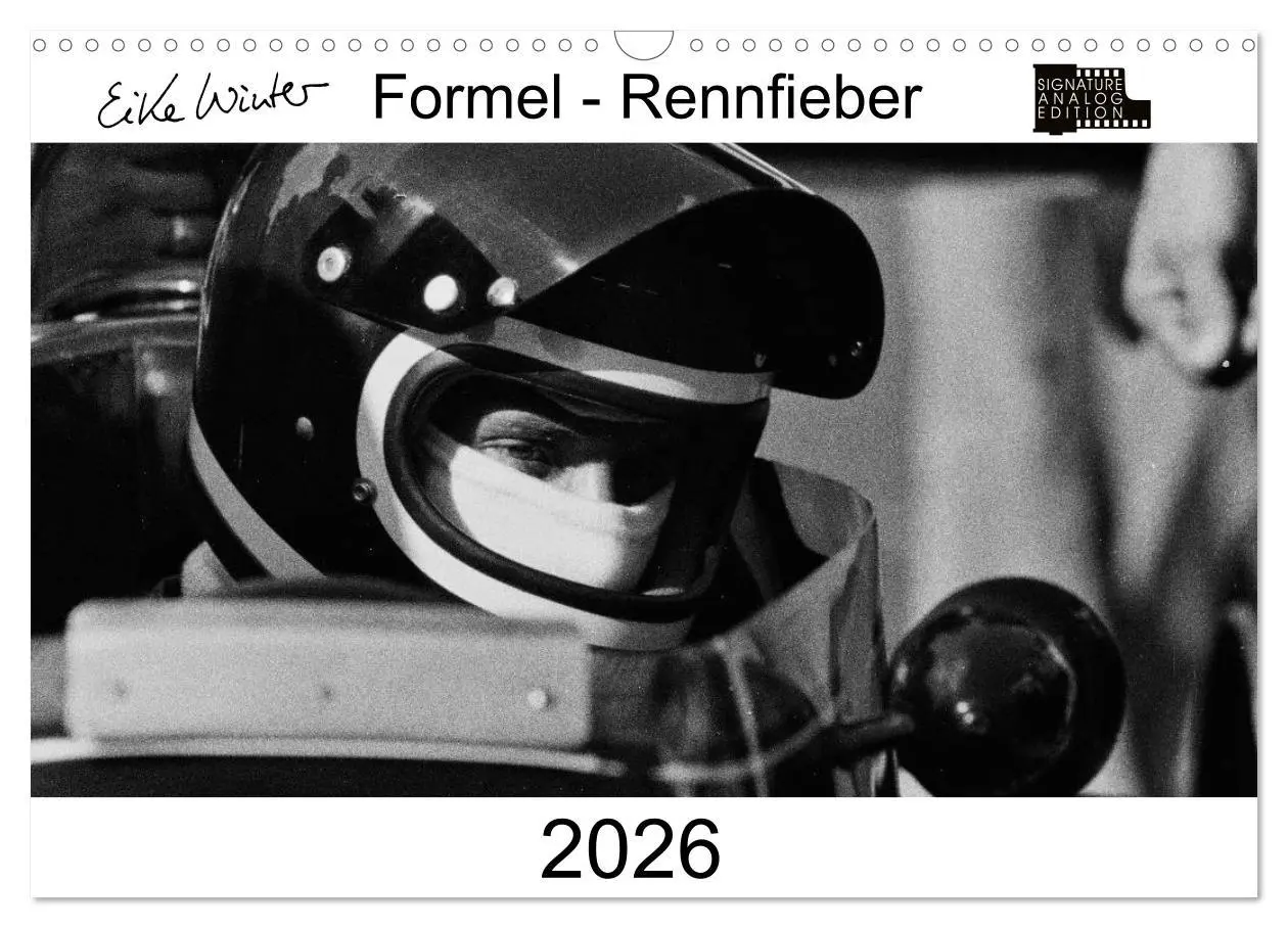 Cover: 9783457812761 | Formel - Rennfieber (Wandkalender 2026 DIN A3 quer), CALVENDO...