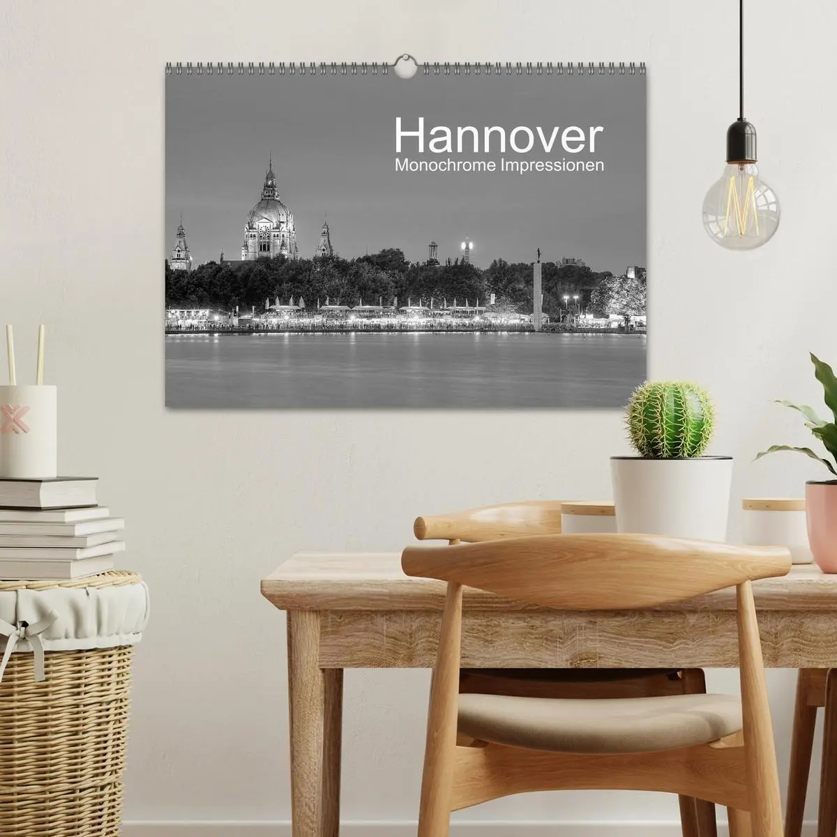 Bild: 9783516142761 | Hannover Monochrome Impressionen (Wandkalender 2026 DIN A3 quer),...