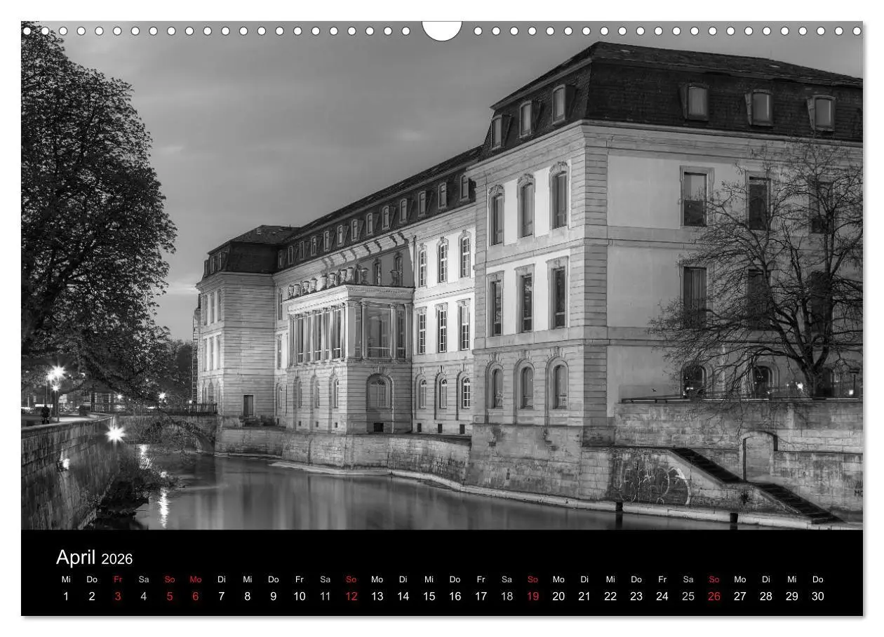 Bild: 9783516142761 | Hannover Monochrome Impressionen (Wandkalender 2026 DIN A3 quer),...