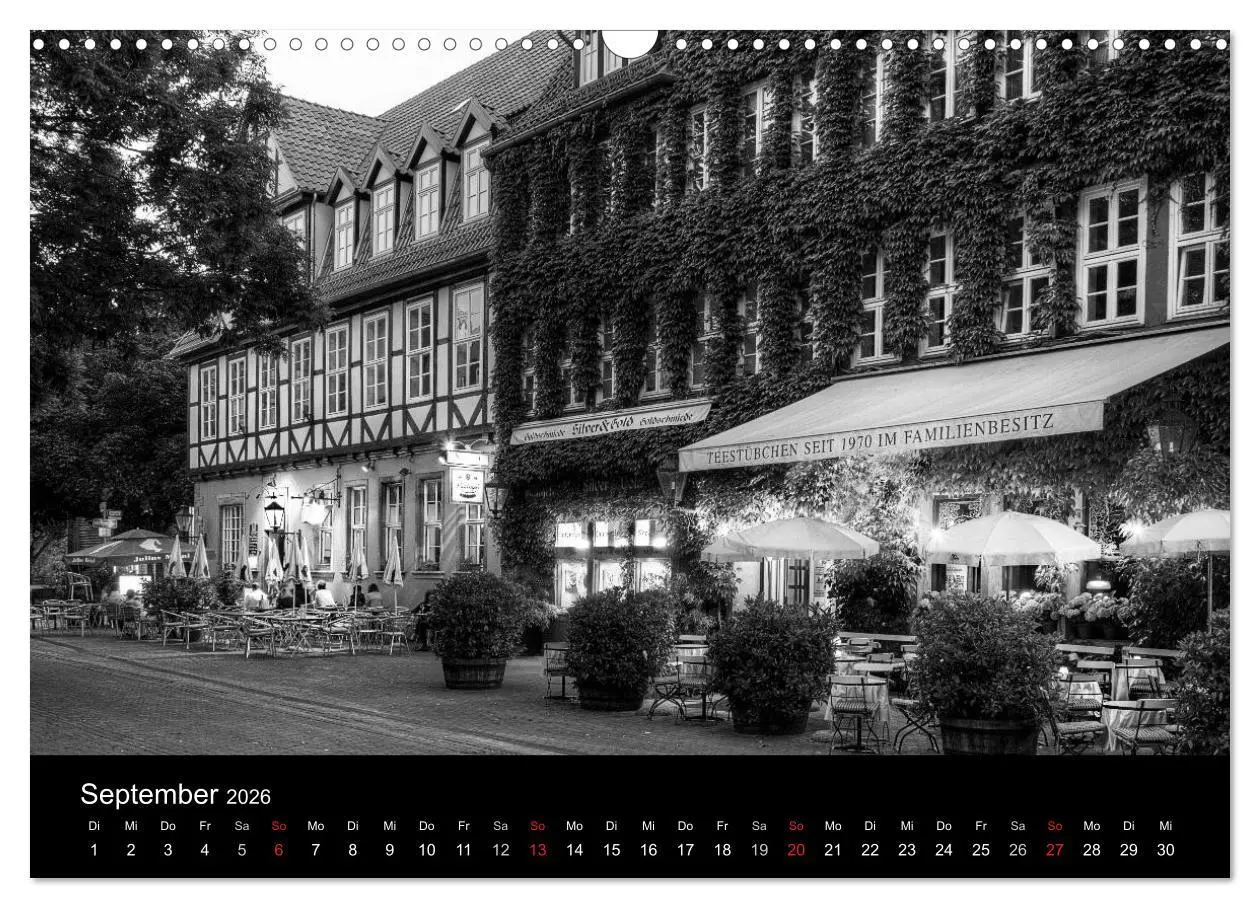 Bild: 9783516142761 | Hannover Monochrome Impressionen (Wandkalender 2026 DIN A3 quer),...