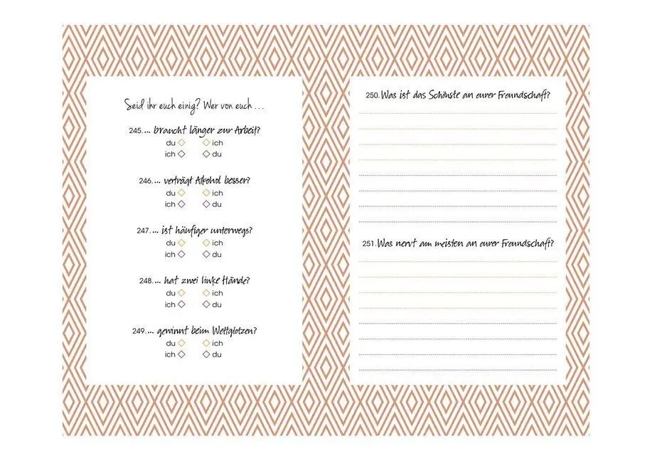 Bild: 9783742312761 | 999 Fragen an meine beste Freundin | Taschenbuch | 240 S. | Deutsch
