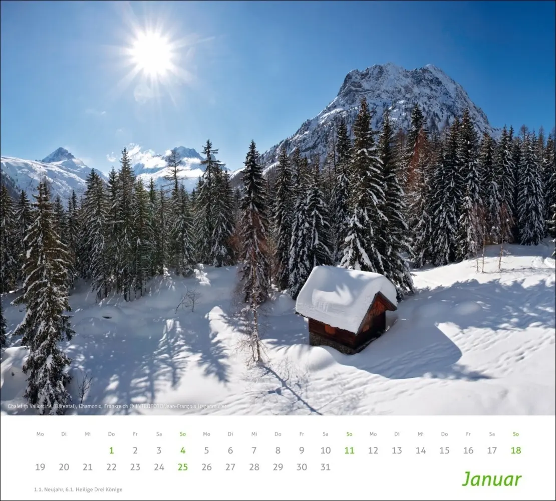 Bild: 9783756412761 | times&amp;more Alpen Bildkalender 2026 | Heye | Kalender | Spiralbindung