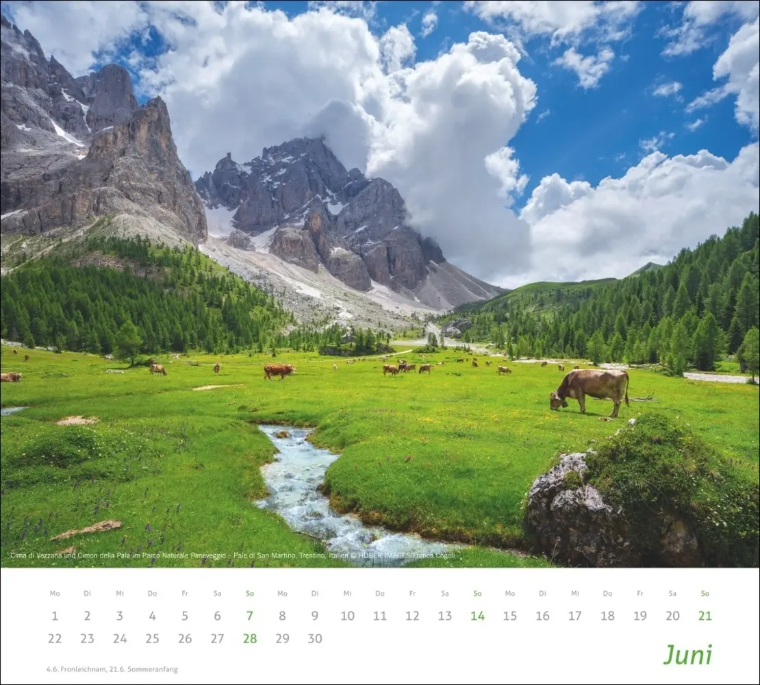 Bild: 9783756412761 | times&amp;more Alpen Bildkalender 2026 | Heye | Kalender | Spiralbindung