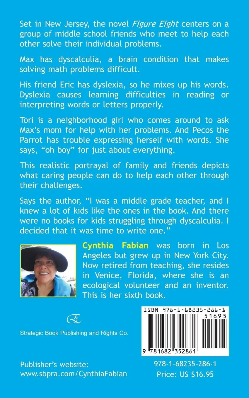 Rückseite: 9781682352861 | Figure Eight | About a Kid with Dyscalculia: Book 1 | Cynthia Fabian
