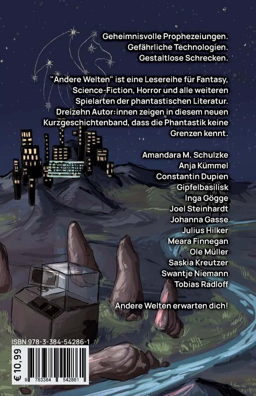 Rückseite: 9783384542861 | Andere Welten: Phantastische Geschichten, Ausgabe 2 | Radloff (u. a.)
