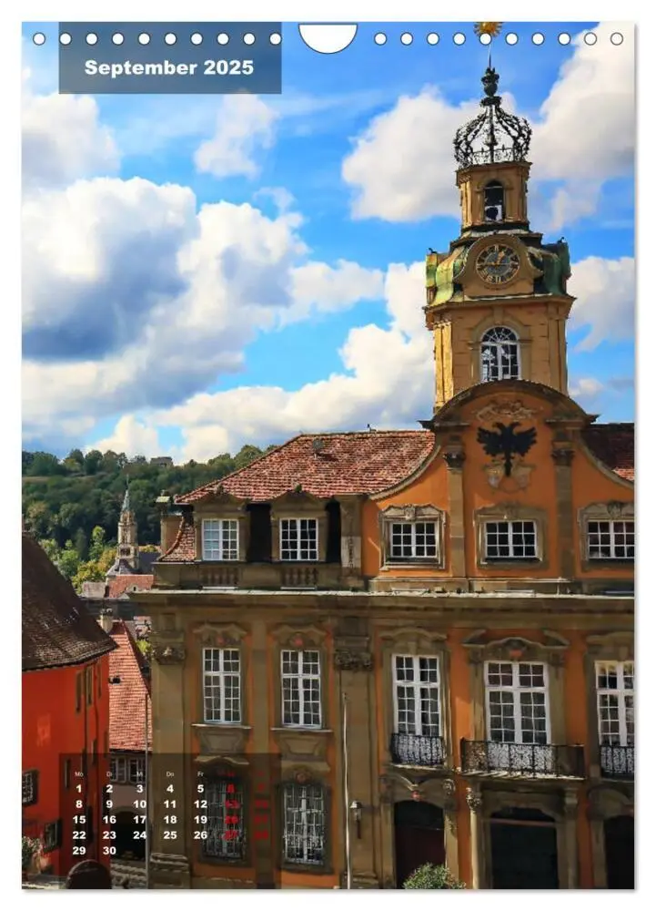 Bild: 9783435952861 | Kulturstadt Schwäbisch Hall (Wandkalender 2025 DIN A4 hoch),...