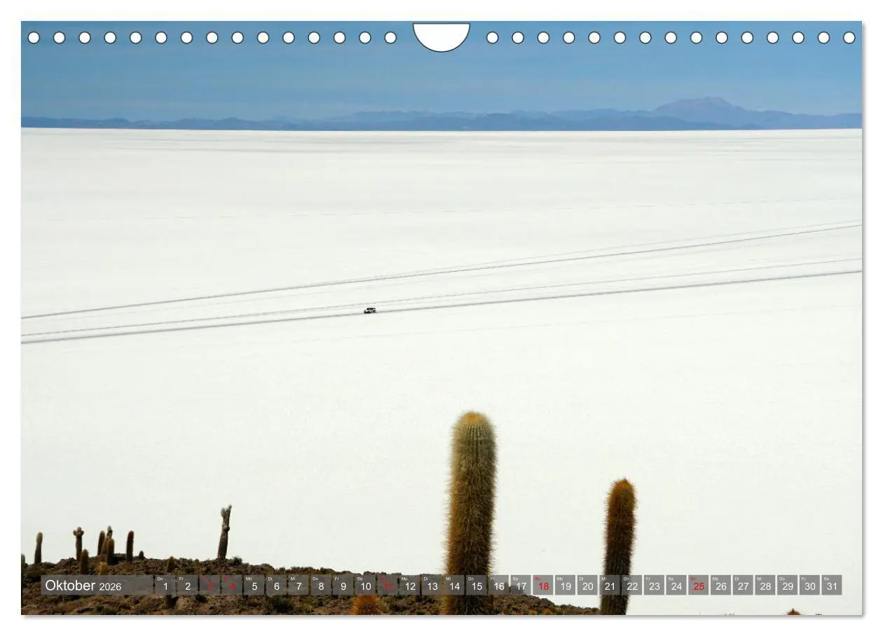Bild: 9783457352861 | Bolivien - Eine Wanderreise (Wandkalender 2026 DIN A4 quer),...
