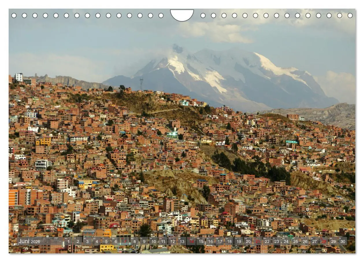 Bild: 9783457352861 | Bolivien - Eine Wanderreise (Wandkalender 2026 DIN A4 quer),...