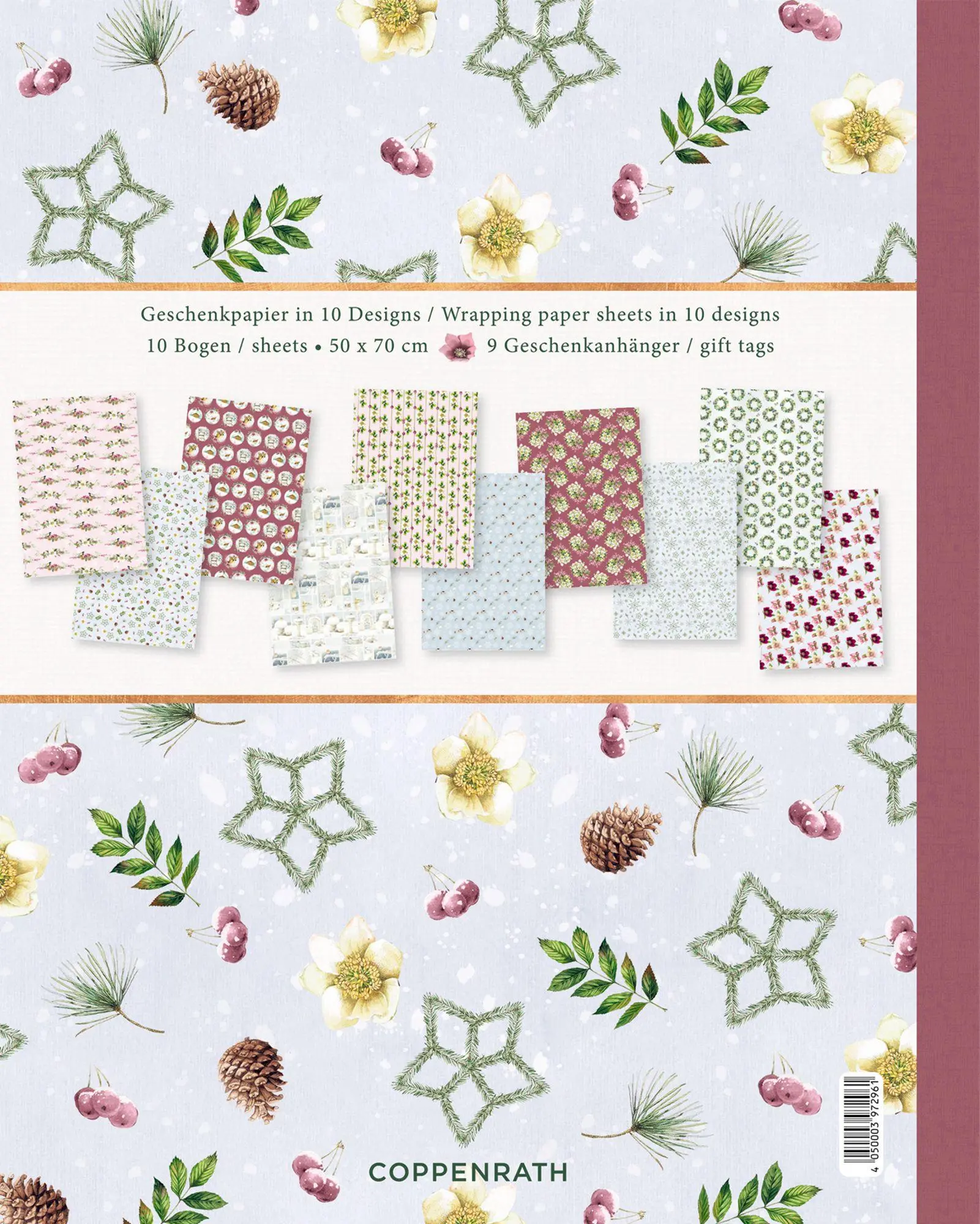 Rückseite: 4050003972961 | Geschenkpapier-Buch - Schöner Schenken | Marjolein Bastin | Buch