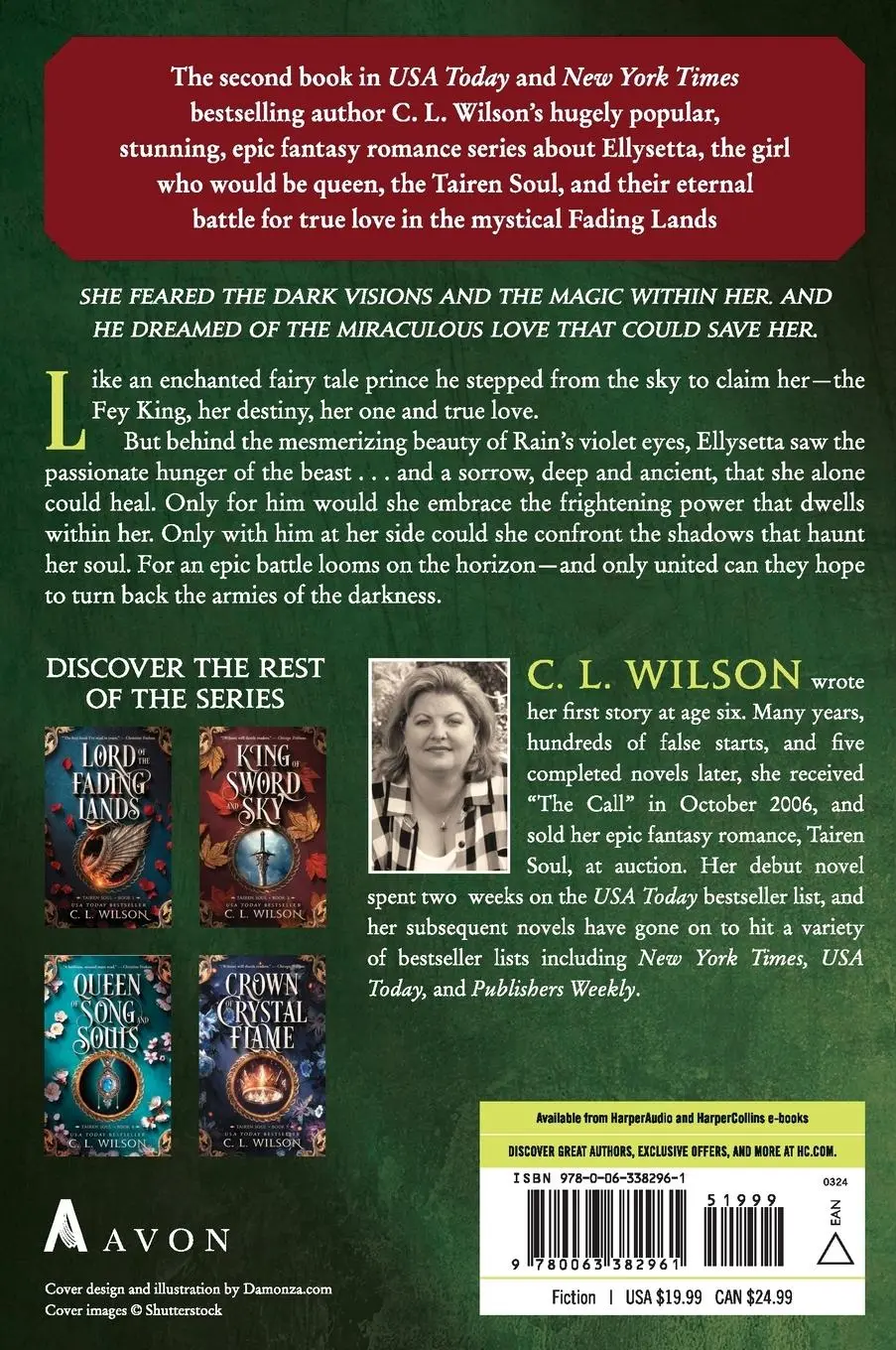 Rückseite: 9780063382961 | Lady of Light and Shadows | C L Wilson | Taschenbuch | Englisch | 2024