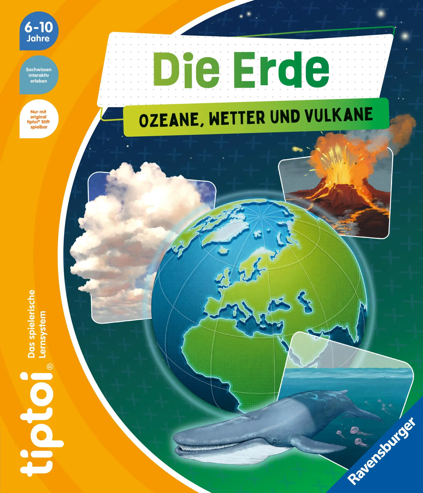 Cover: 9783473492961 | tiptoi® - Die Erde: Ozeane, Wetter und Vulkane | Luise Terstegen