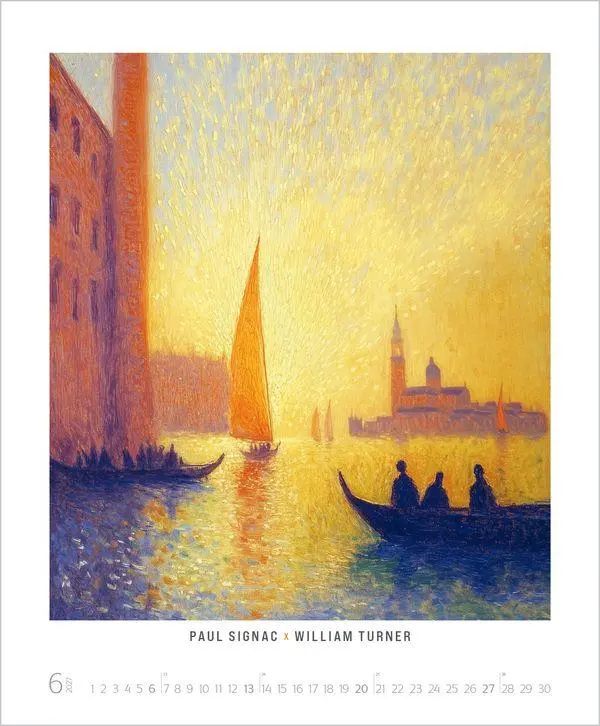 Bild: 9783819302961 | REMIX - KI mischt große Kunst 2027 | Verlag Korsch | Kalender | 14 S.