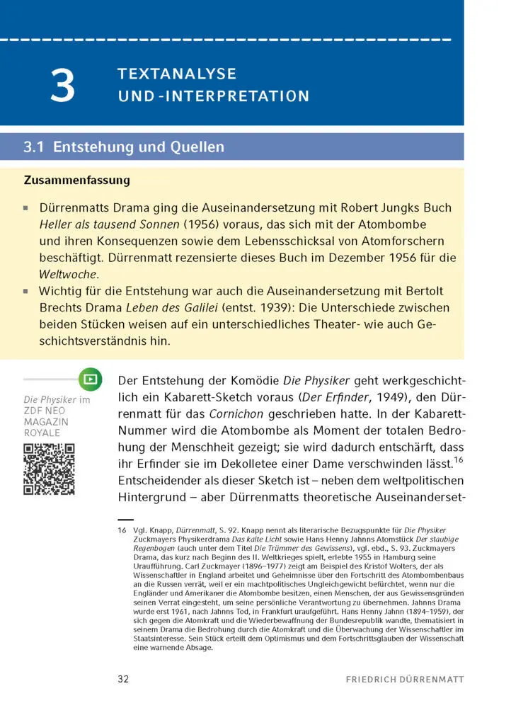 Bild: 9783129303061 | Die Physiker von Friedrich Dürrenmatt - Textanalyse und Interpretation