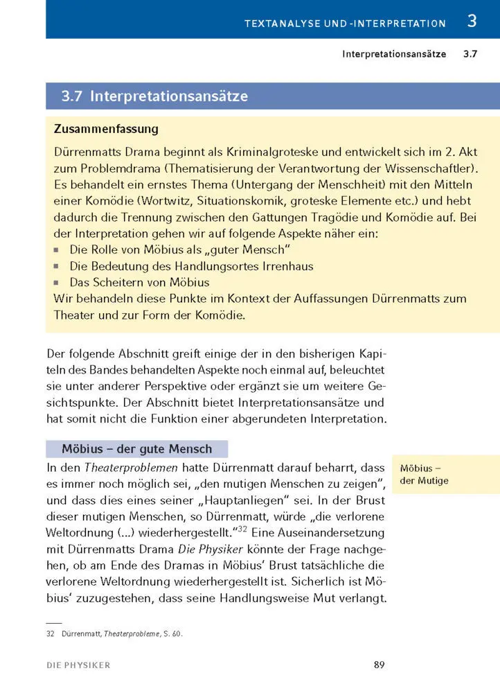 Bild: 9783129303061 | Die Physiker von Friedrich Dürrenmatt - Textanalyse und Interpretation