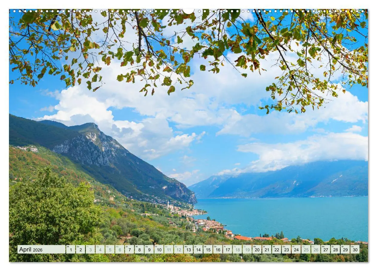 Bild: 9783457853061 | Gardasee - Perle Italiens (hochwertiger Premium Wandkalender 2026...