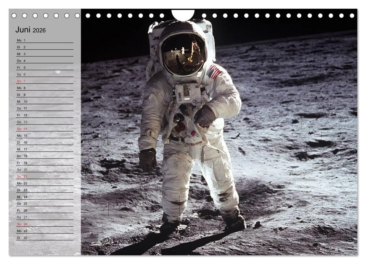 Bild: 9783516013061 | Missionen im Weltall (Wandkalender 2026 DIN A4 quer), CALVENDO...