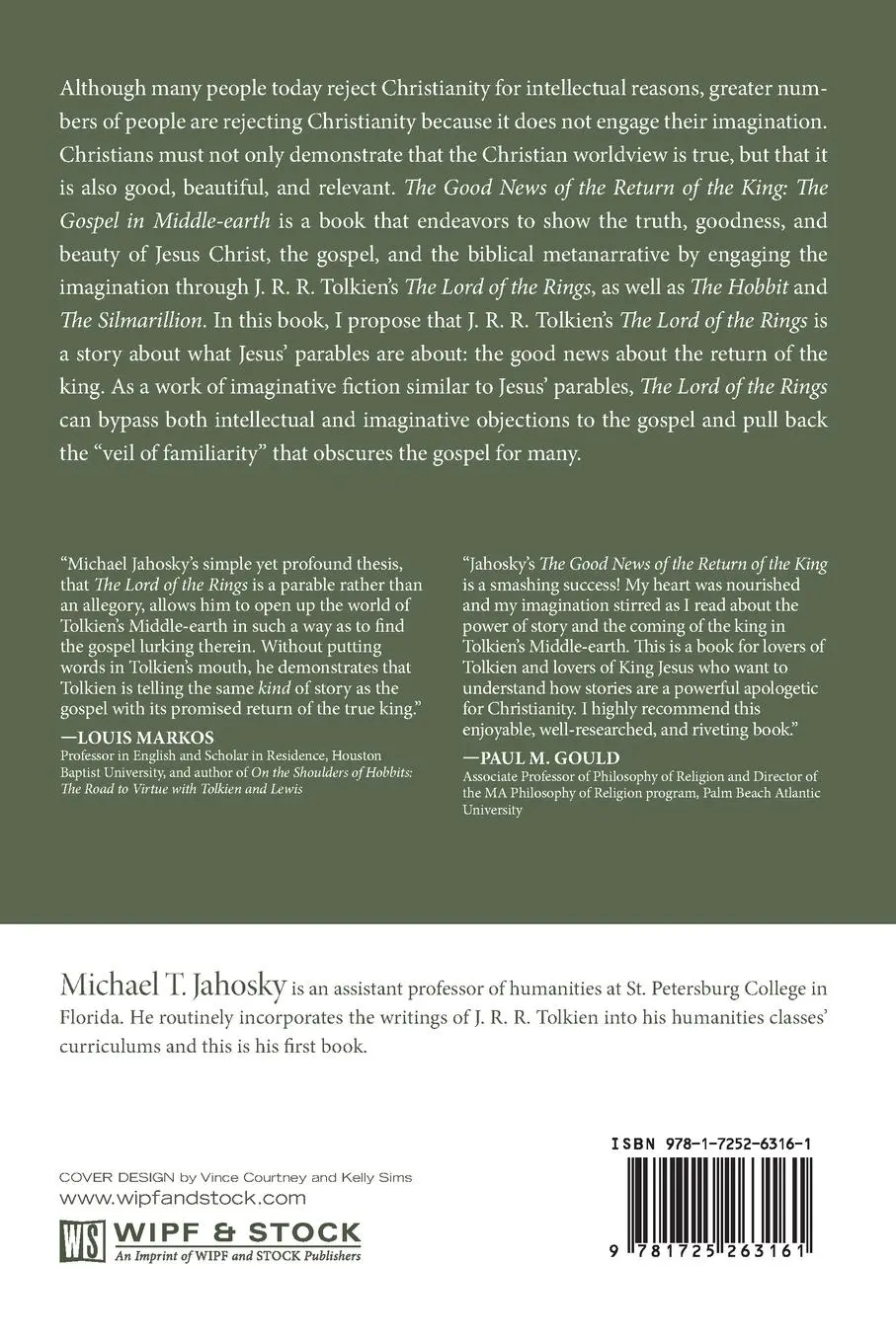 Rückseite: 9781725263161 | The Good News of the Return of the King | Michael T. Jahosky | Buch