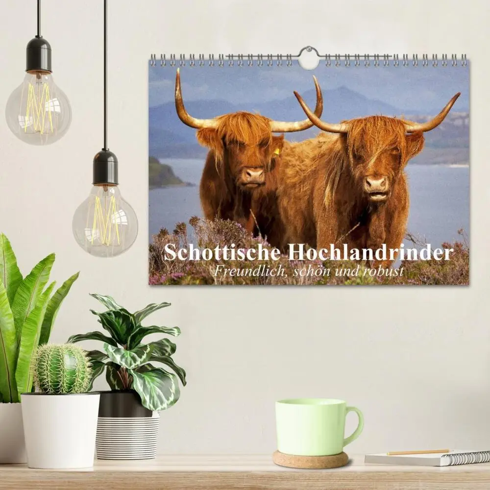 Bild: 9783435513161 | Schottische Hochlandrinder. Freundlich, schön und robust...