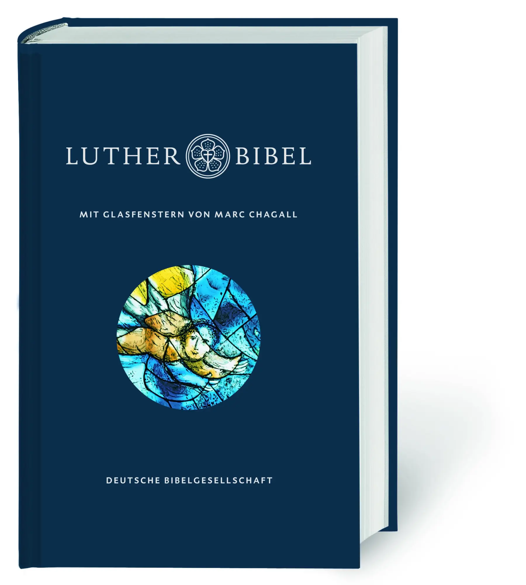 Cover: 9783438033161 | Lutherbibel mit Glasfenstern von Marc Chagall | Marc Chagall | Buch