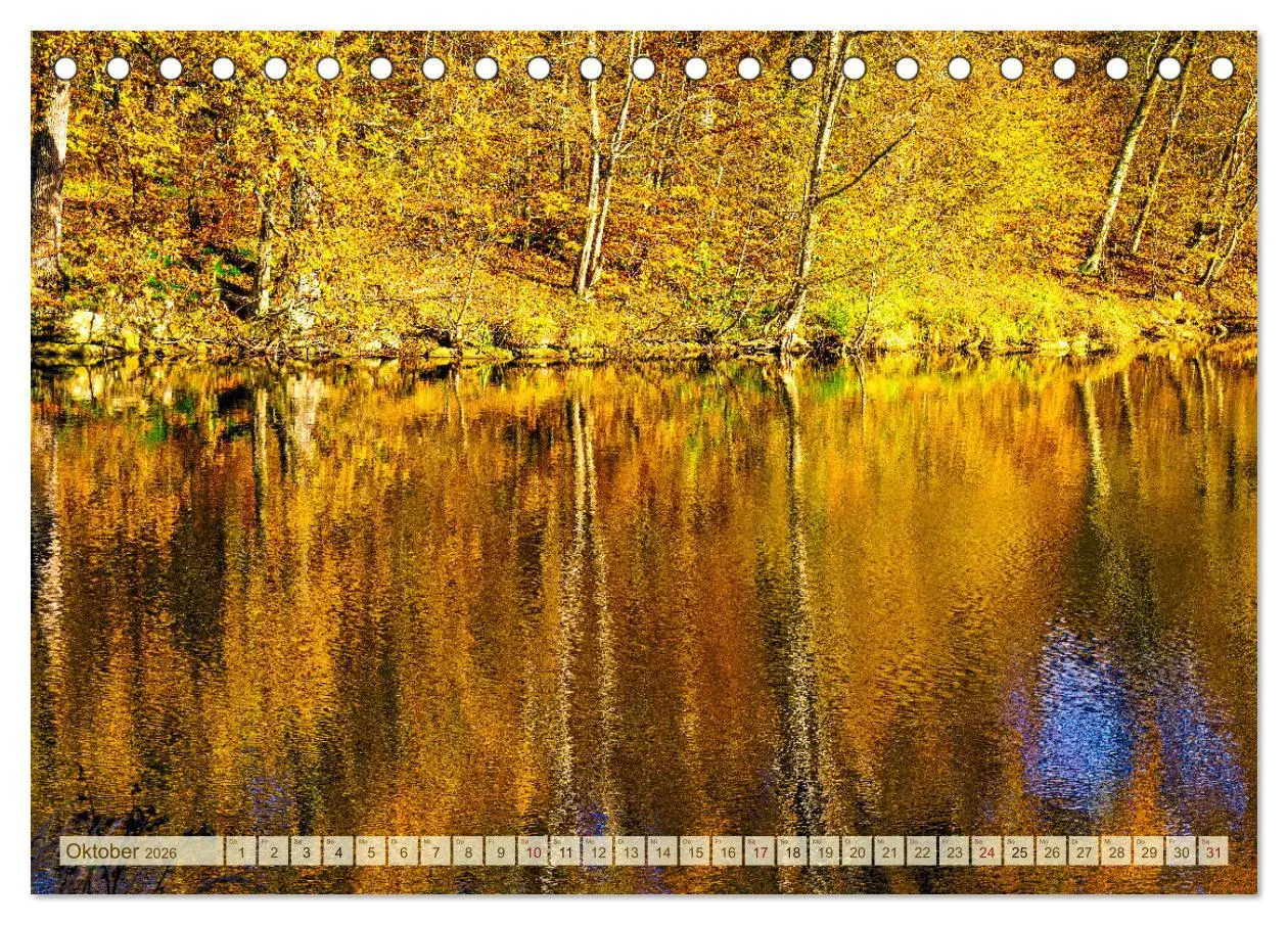 Bild: 9783457393161 | Magie gespiegelter Welten (Tischkalender 2026 DIN A5 quer),...