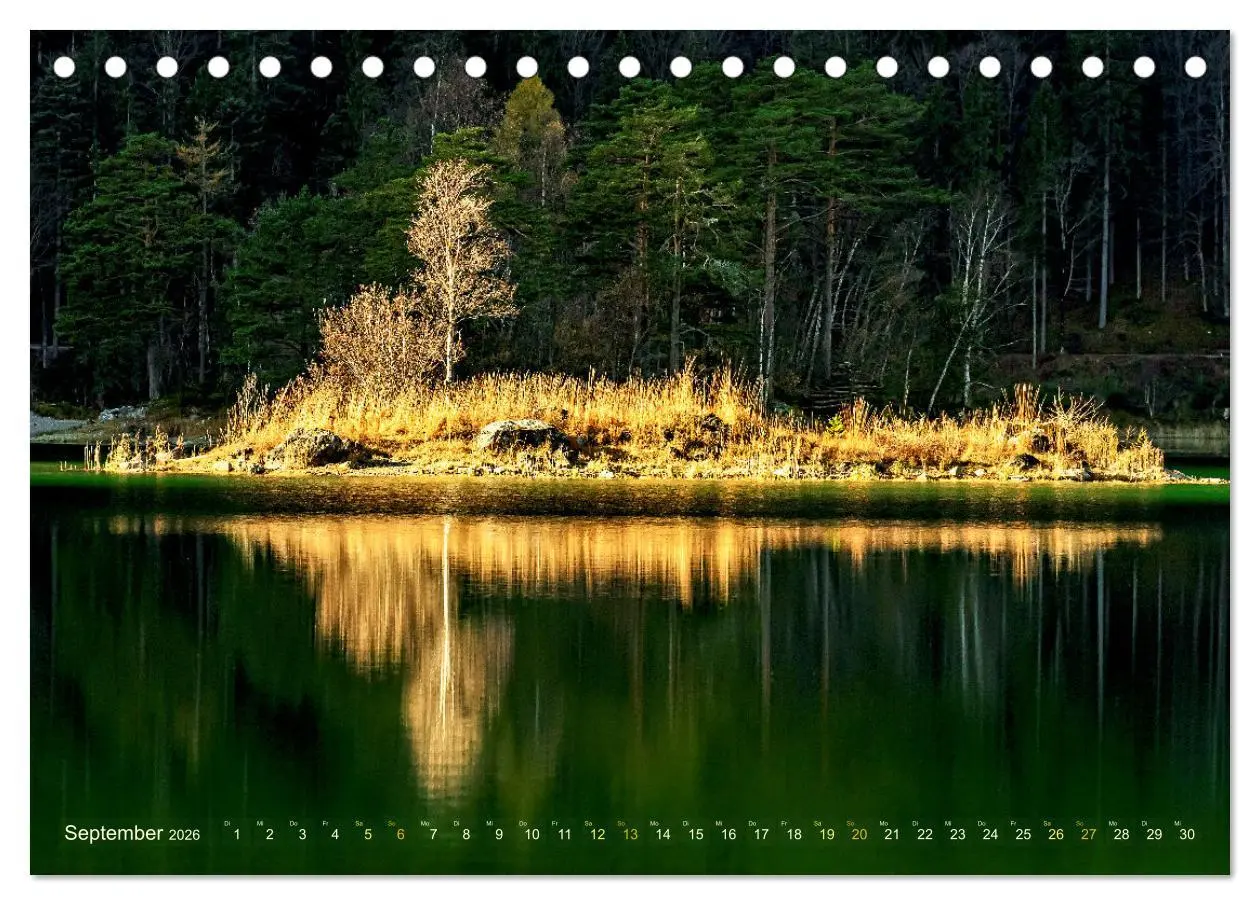 Bild: 9783457393161 | Magie gespiegelter Welten (Tischkalender 2026 DIN A5 quer),...