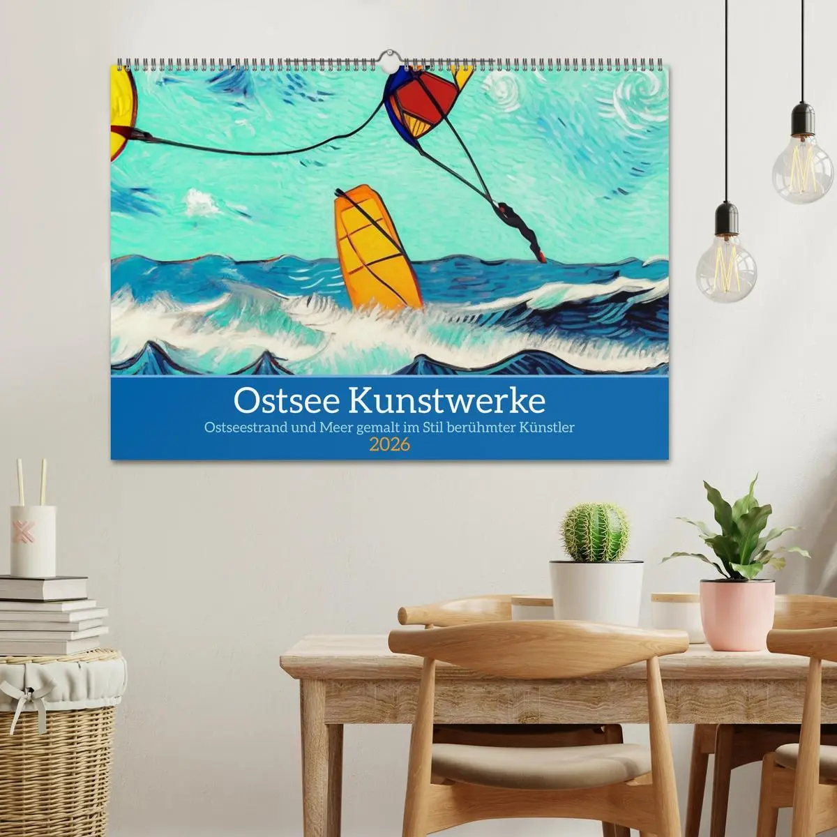 Bild: 9783457533161 | Ostsee Kunstwerke (Wandkalender 2026 DIN A2 quer), CALVENDO...
