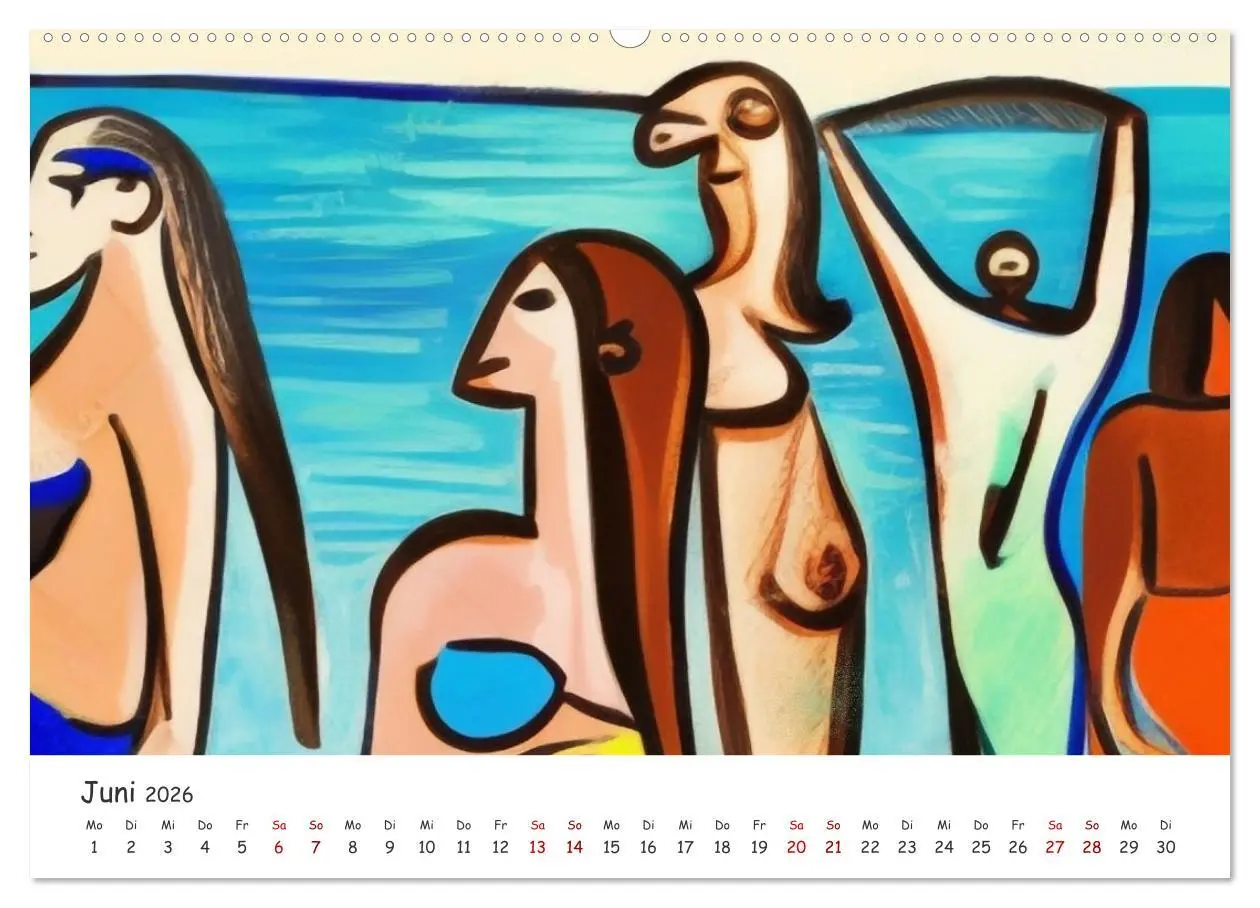 Bild: 9783457533161 | Ostsee Kunstwerke (Wandkalender 2026 DIN A2 quer), CALVENDO...