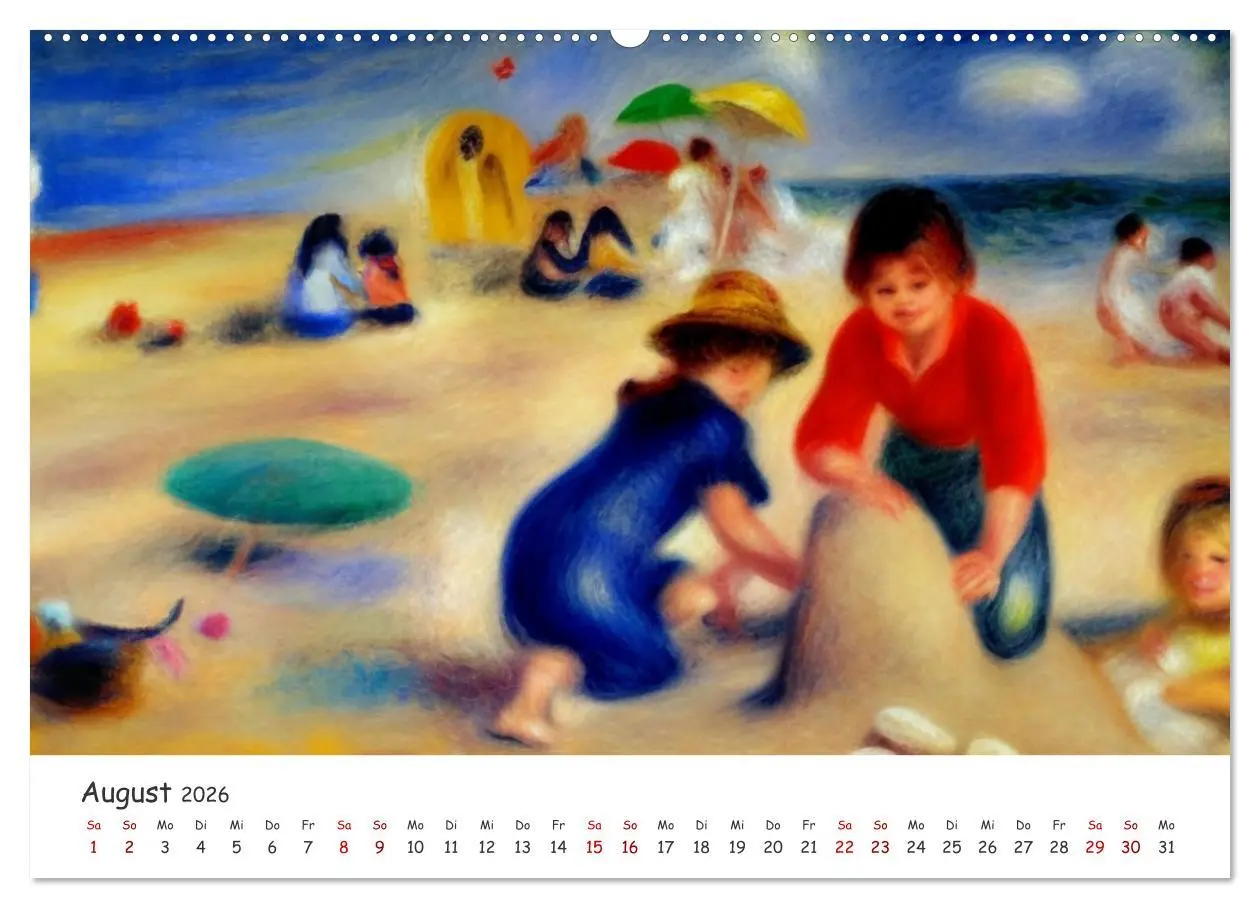 Bild: 9783457533161 | Ostsee Kunstwerke (Wandkalender 2026 DIN A2 quer), CALVENDO...