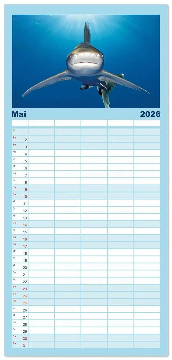 Bild: 9783516623161 | Familienplaner 2026 - Planet Wasser: Von wegen Planet Erde mit 5...