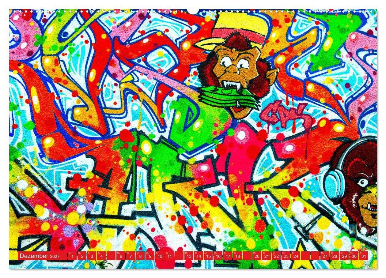 Bild: 9783569643161 | Street art Köln Michael Jaster (Wandkalender 2027 DIN A2 quer),...