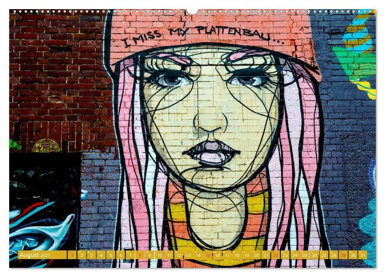 Bild: 9783569643161 | Street art Köln Michael Jaster (Wandkalender 2027 DIN A2 quer),...
