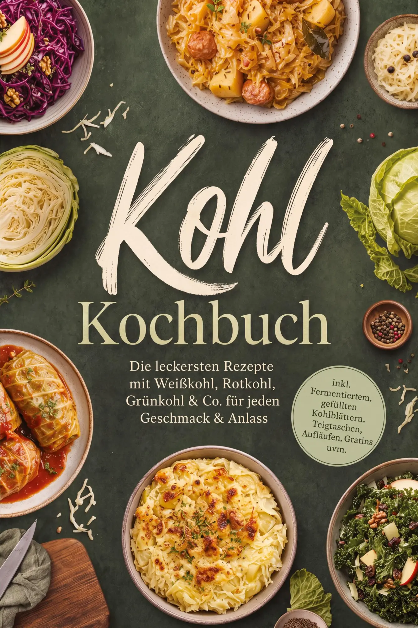 Cover: 9783694383161 | Kohl Kochbuch: Die leckersten Rezepte mit Weißkohl, Rotkohl,...